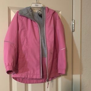 Girls size 6 ZeroX Posur pink coat SIZE 6/6X
